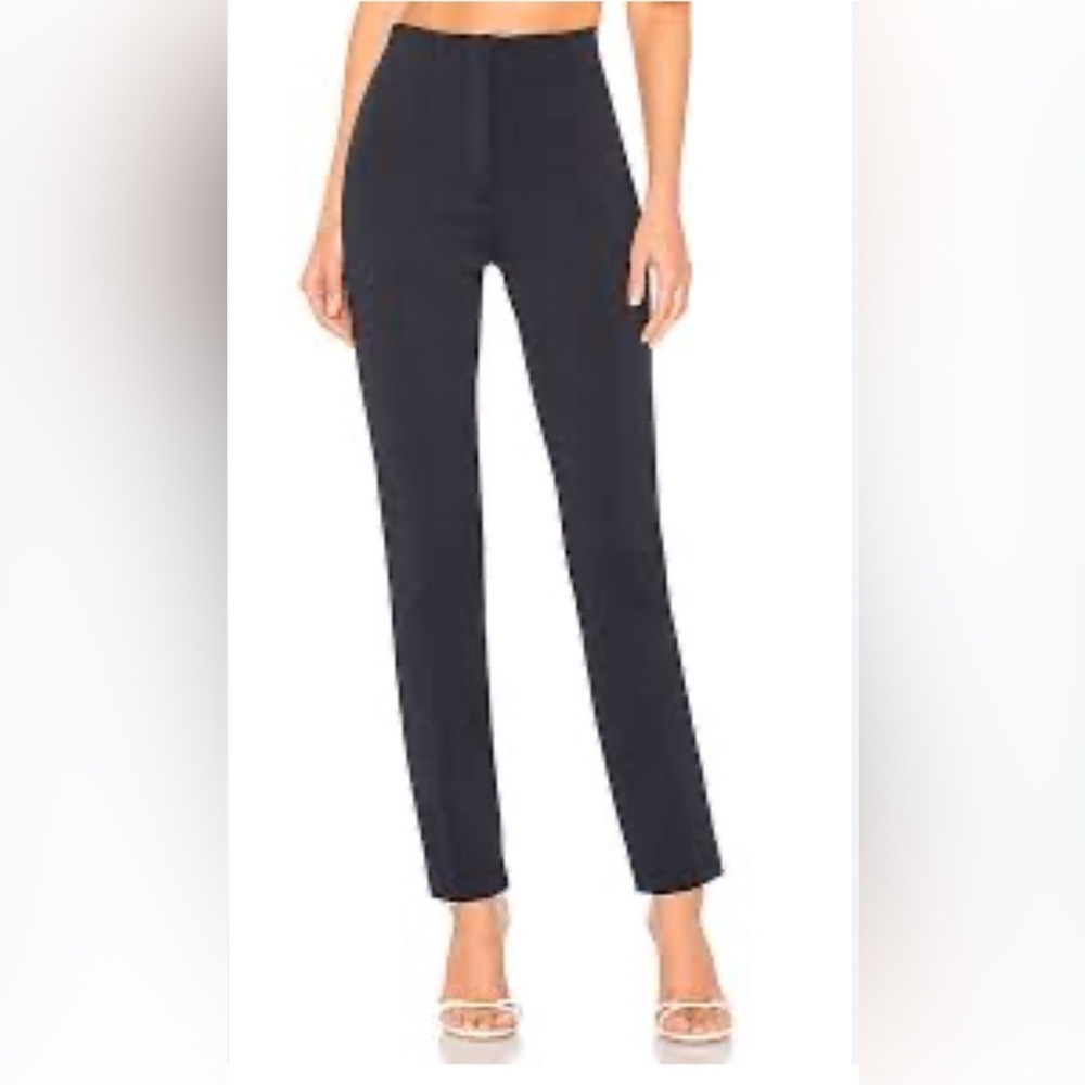 Diane von Furstenberg Black High Waisted Skinny Pants 30